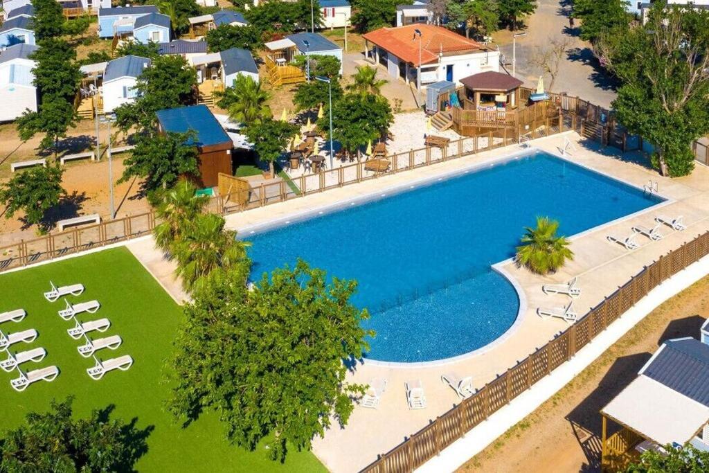 Mh148 Camping Tohapi Novela - Mobil Home 6P Climatise - Port-la-Nouvelle Esterno foto